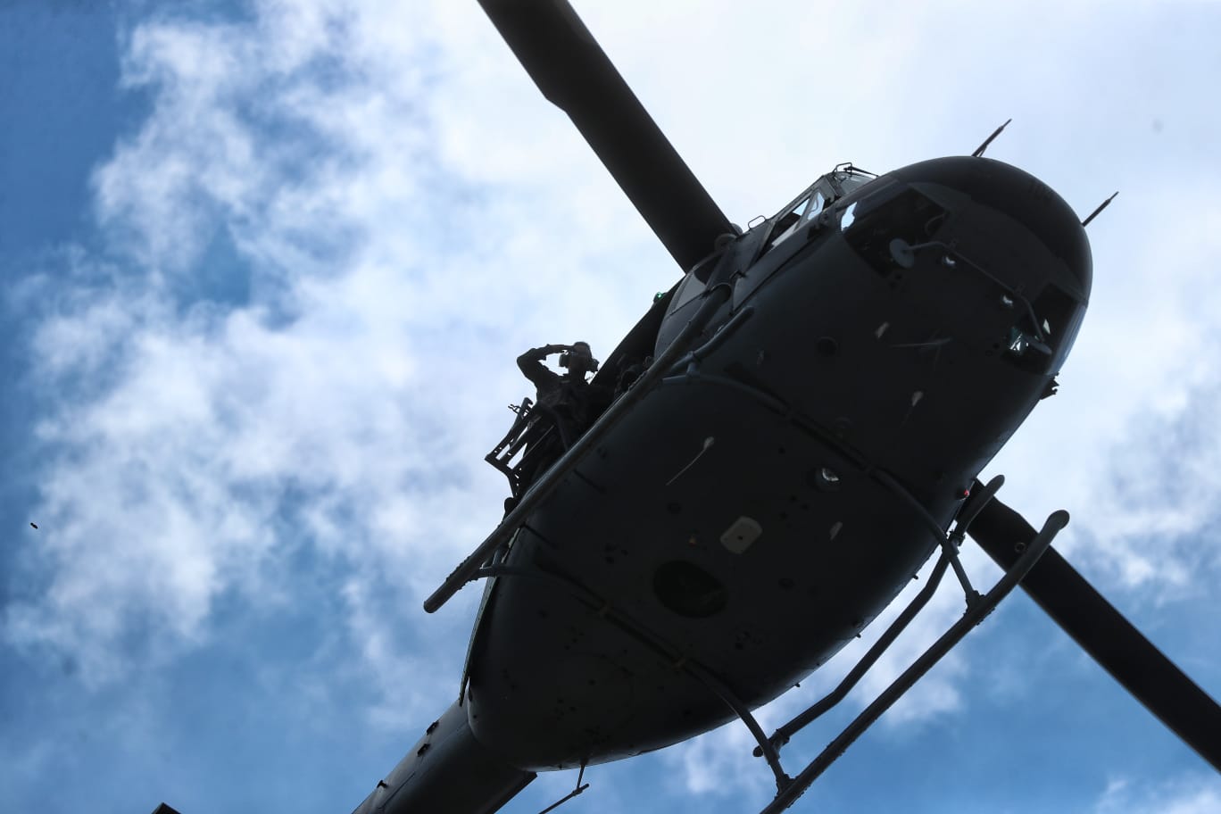 Helicóptero del Ejército'