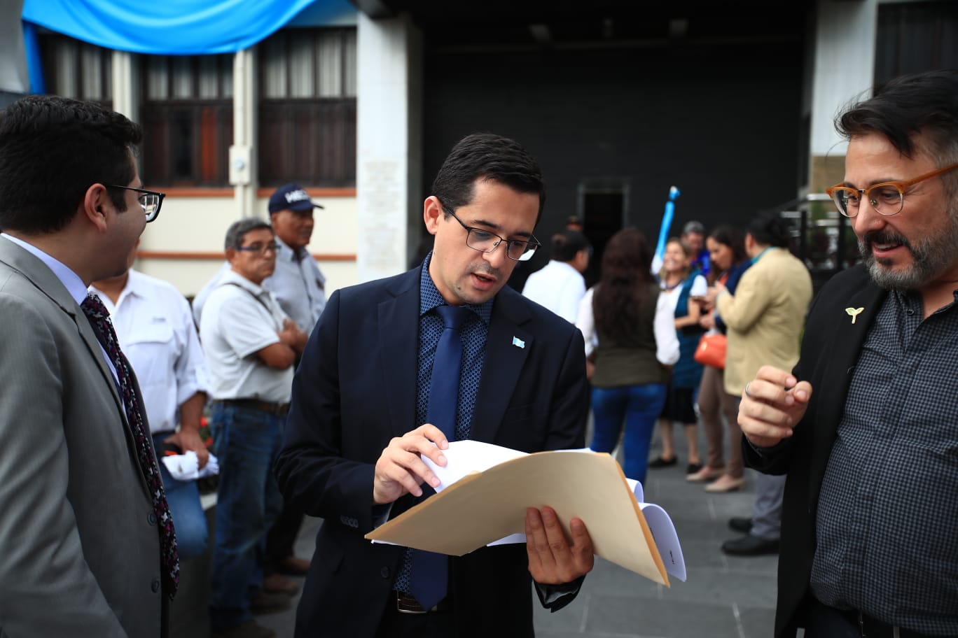Juan Gerardo Guerrero, fiscal nacional del Movimiento Semilla, ha sido parte del equipo jurídico que ha presentado amparos en la CC contra acciones de funcionarios del MP y el OJ. (Foto Prensa Libre: Carlos Hernández Ovalle).