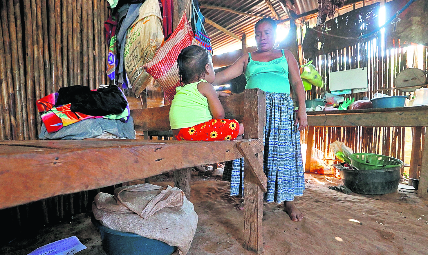 En Guatemala uno de cada dos niños sufre de desnutrición crónica, según cifras oficiales. La Gran Campaña Nacional por la Nutrición se lanzó en 2020 para frenar el flagelo. (Foto Prensa Libre: Hemeroteca PL)