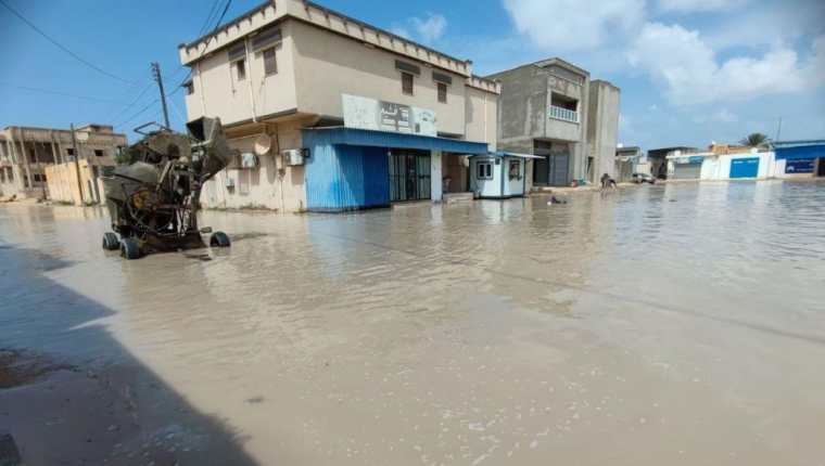 Inundación en Misrata, Libia. GETTY IMAGES