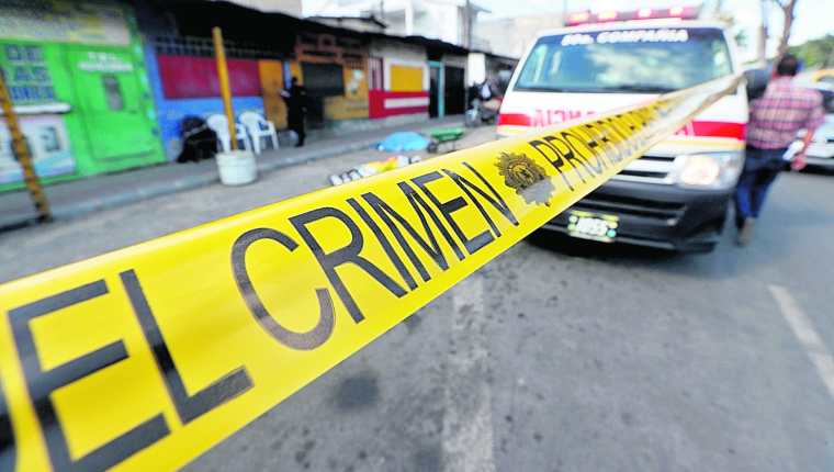 Este año en la capital se han registrado 385 homicidios, según un informe del Cien con datos de la PNC. (Foto Prensa Libre: Erick Avila)