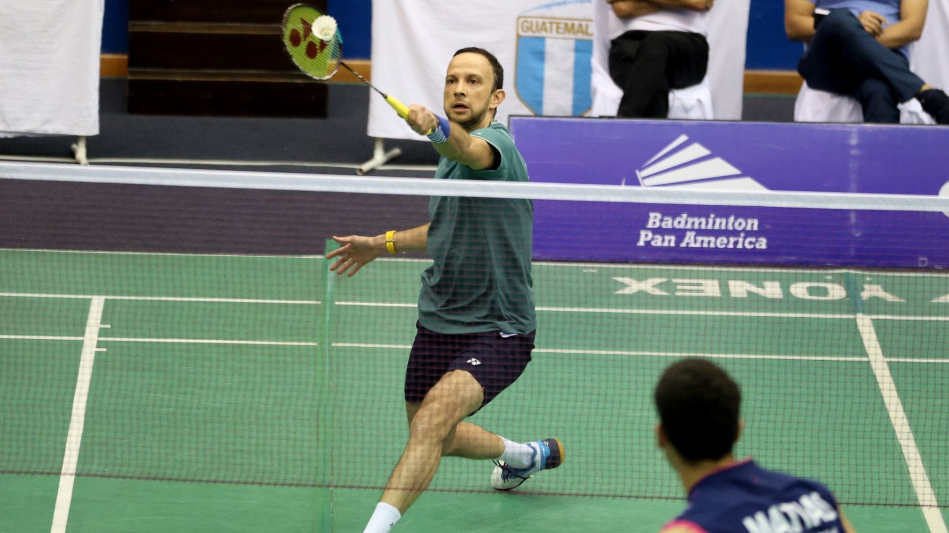El badmintonista nacional, Kevin Cordón, durante su pasada participación en el Challenge de Guatemala. (Foto Prensa Libre: Comité Olímpico/Facebook)