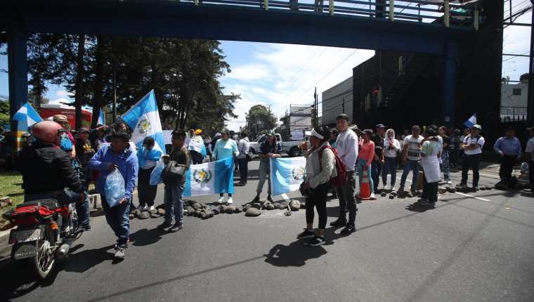 El sector empresarial se pronuncia respecto a las protestas que exigen la renuncia de la fiscal general, Consuelo Porras. (Foto Prensa Libre: María José Bonilla)