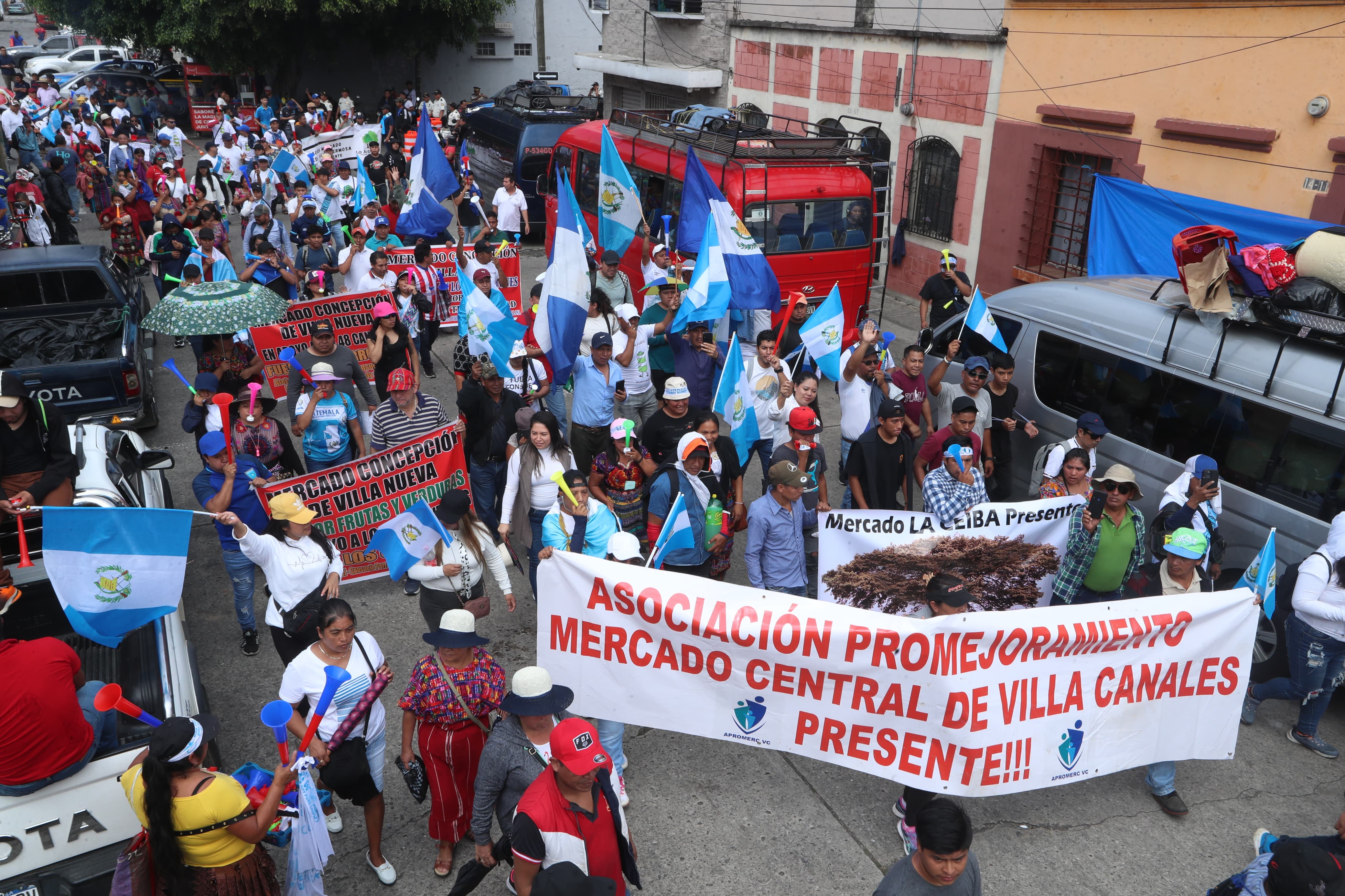 Organizaciones indígenas analizan más protestas contra Consuelo Porras en la capital para las próximas horas
