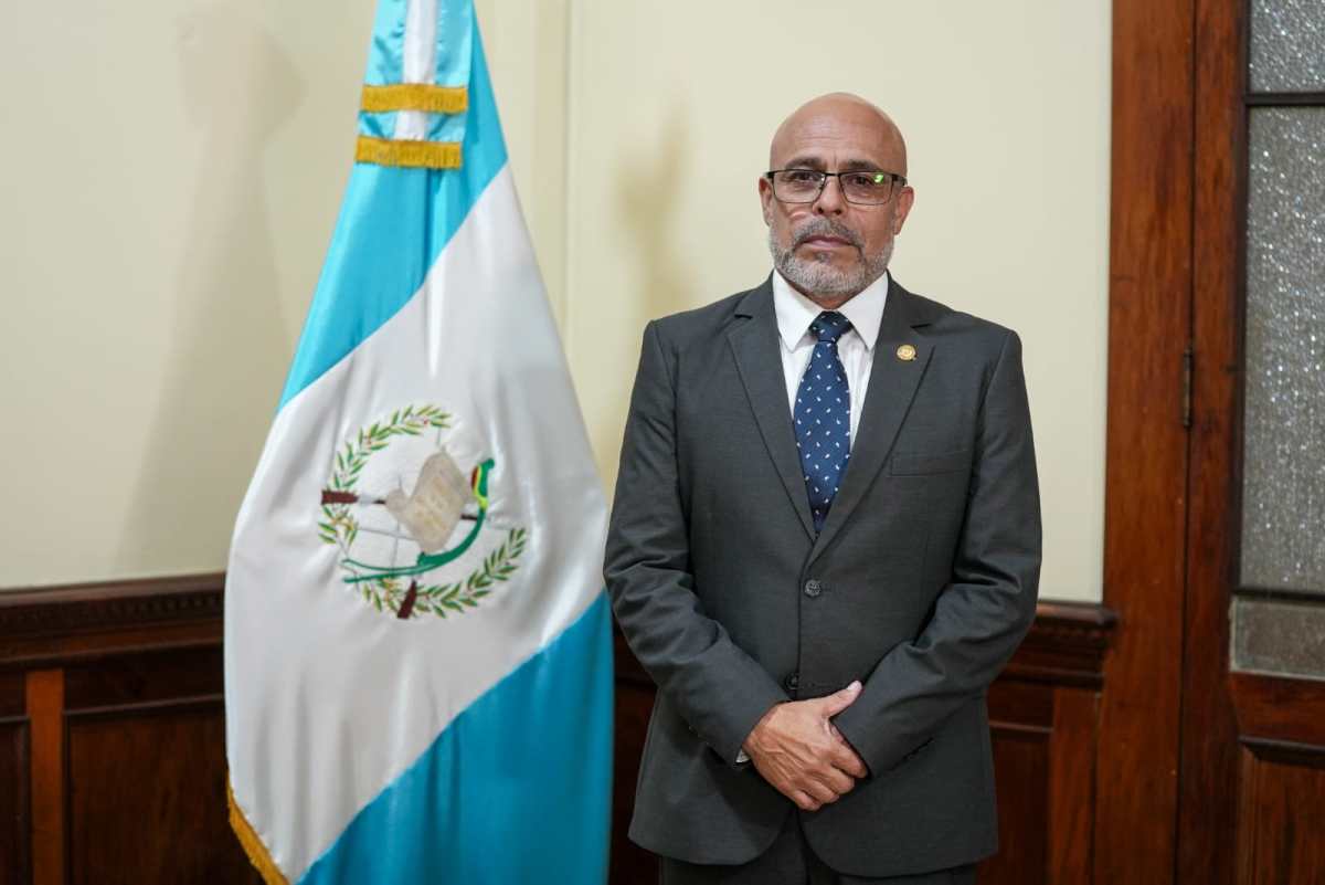 Byron René Bor Illescas fue nombrado ministro de Gobernación. (Foto Prensa Libre: MinGob)