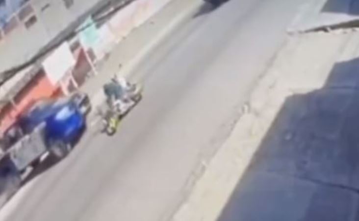 Video: Así fue el accidente entre una autopatrulla y una moto que está siendo investigado por la PNC
