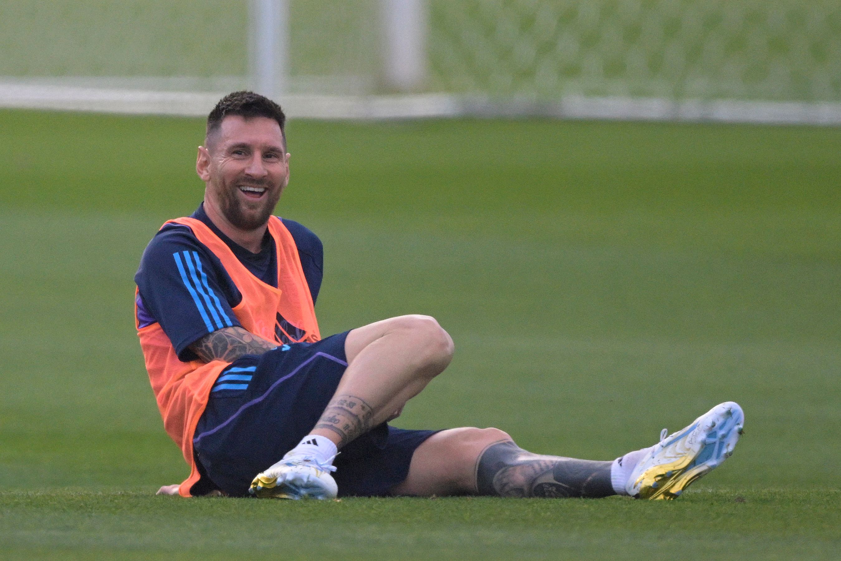 Lionel Messi recibió una dedicarotia