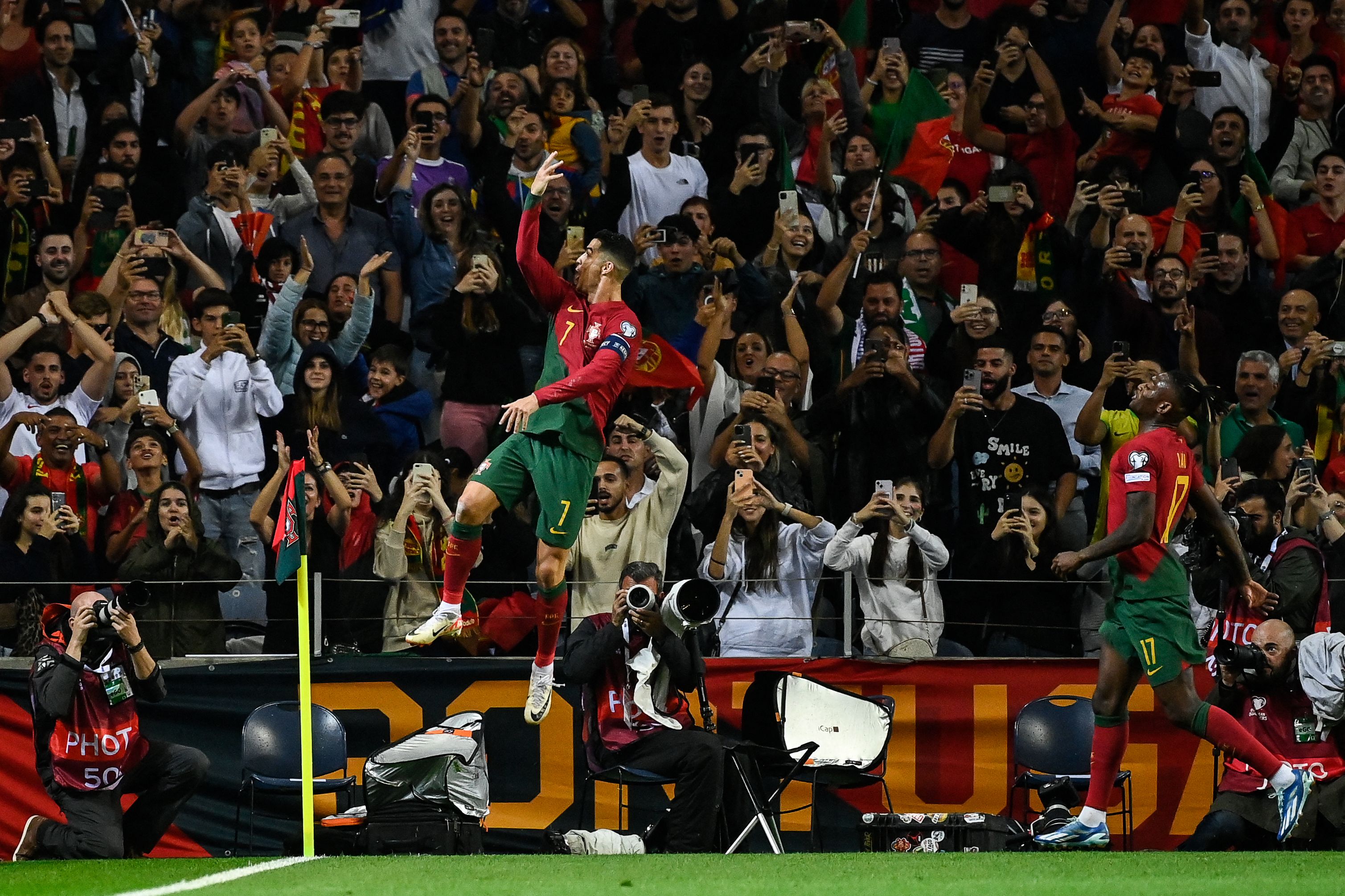 Ronaldo celebra con el "Siuu"