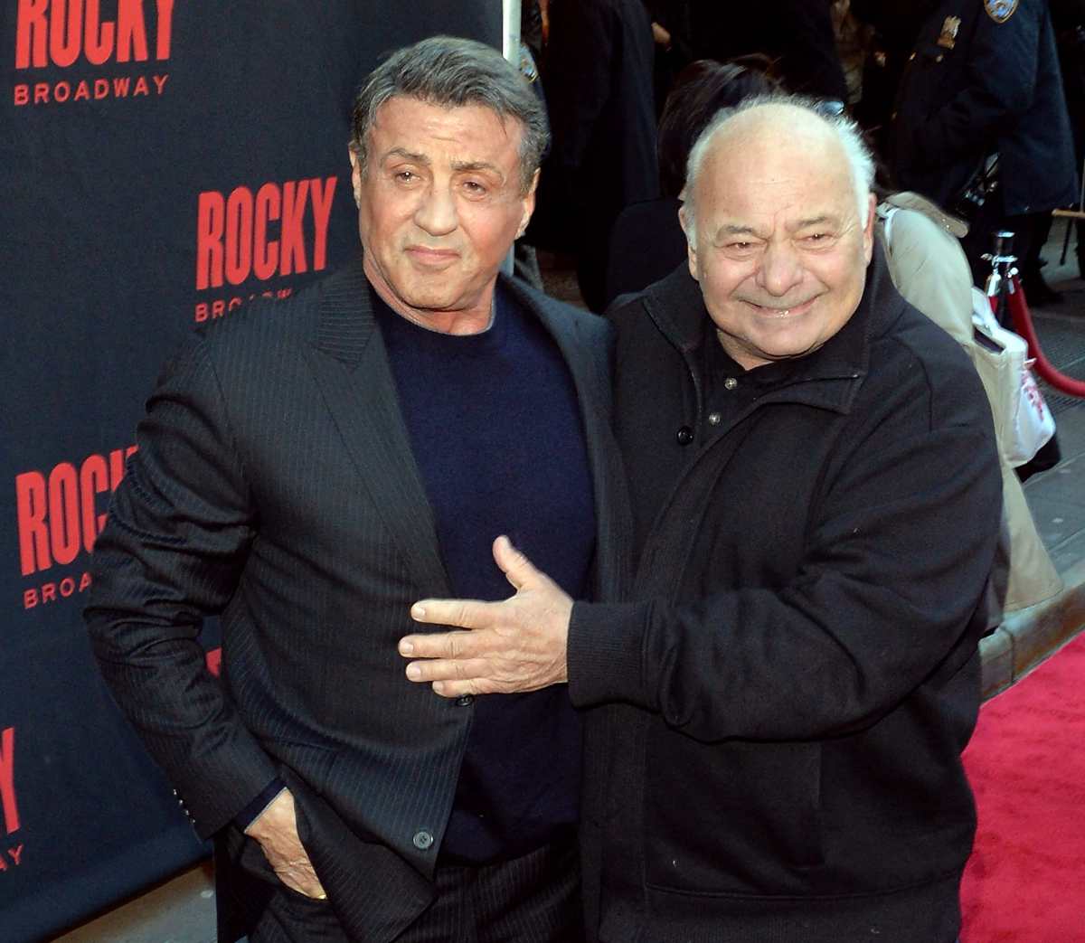 Sylvester Stallone y Burt Young