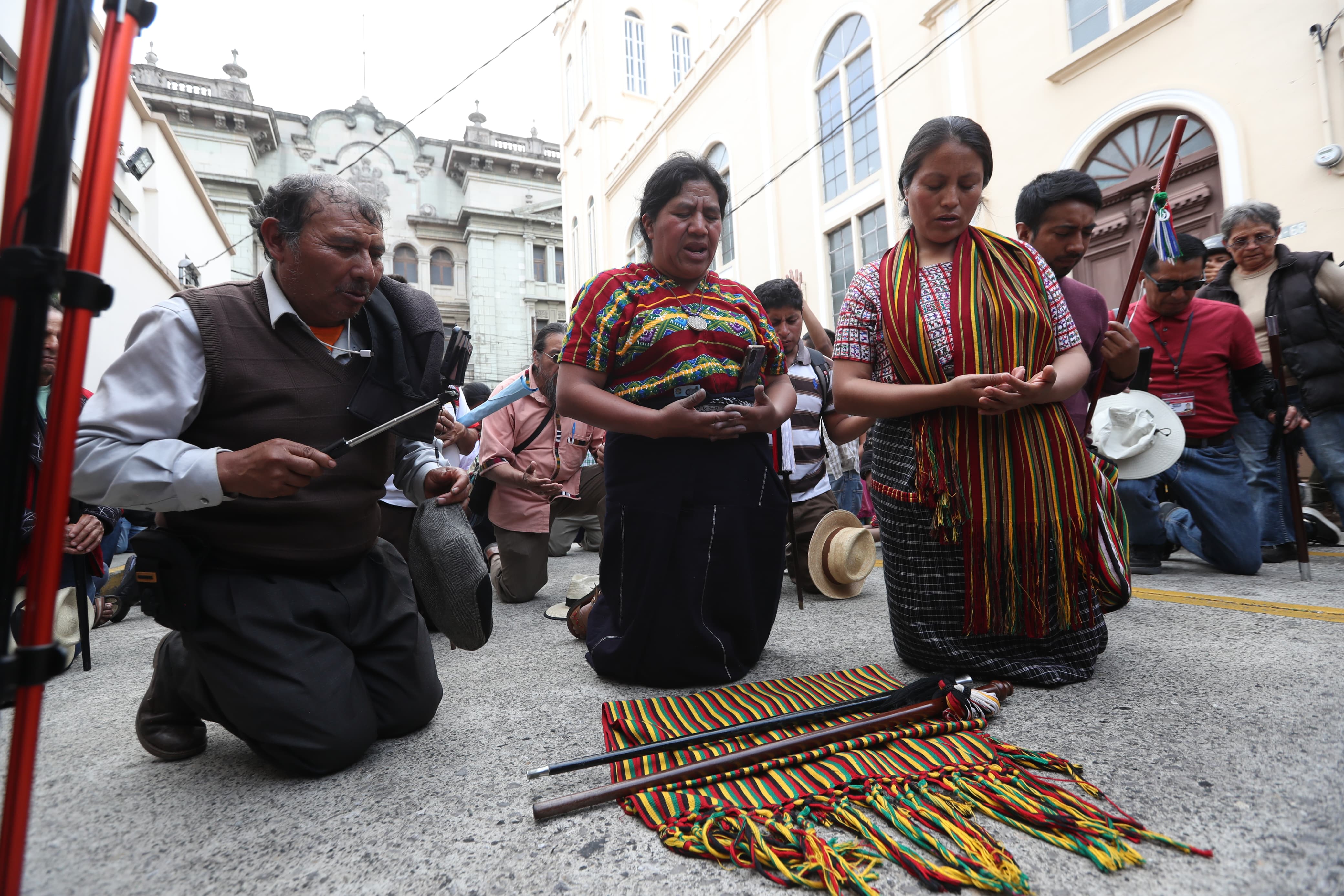 Autoridades indígenas de Guatemala'