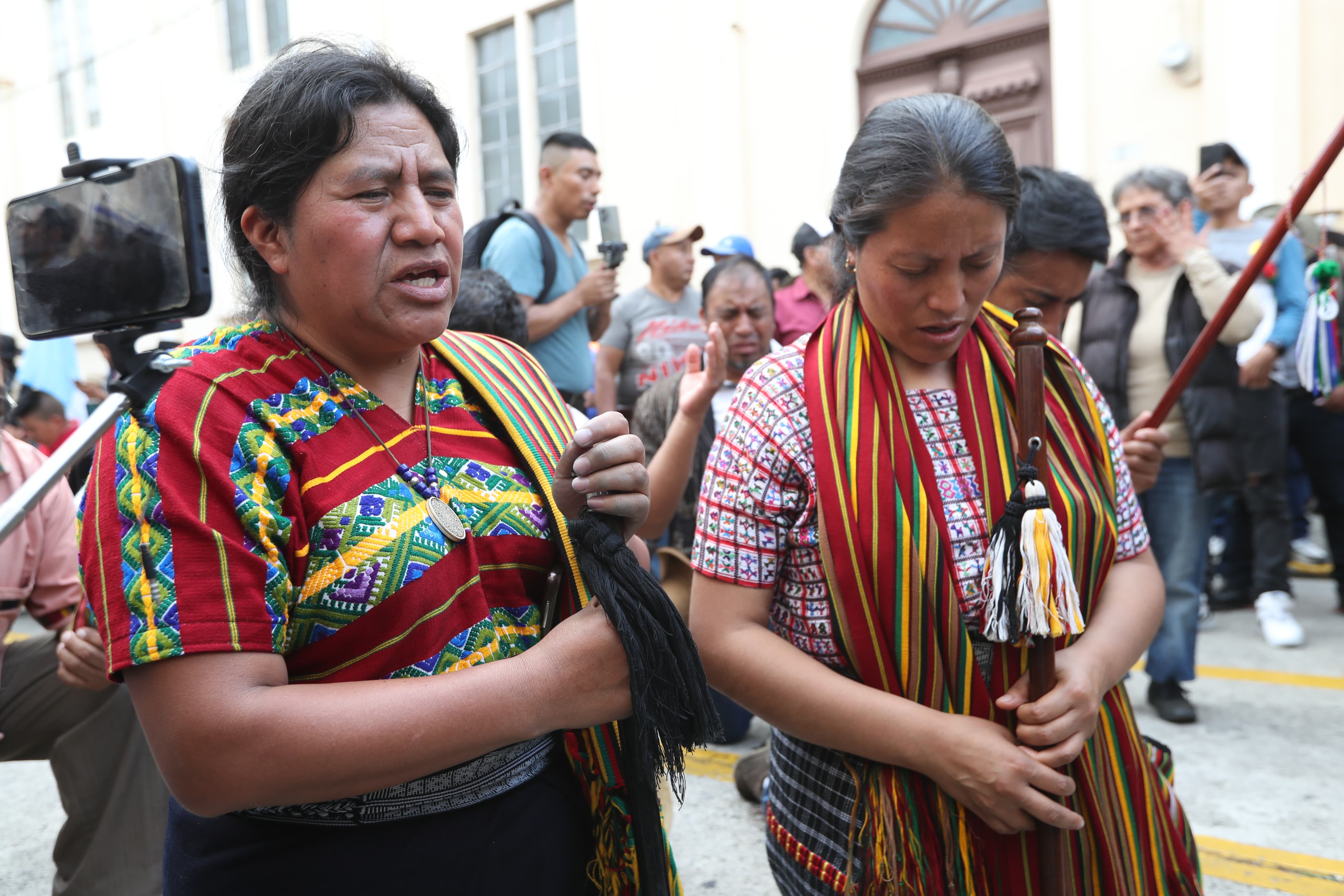 Autoridades indígenas de Guatemala'