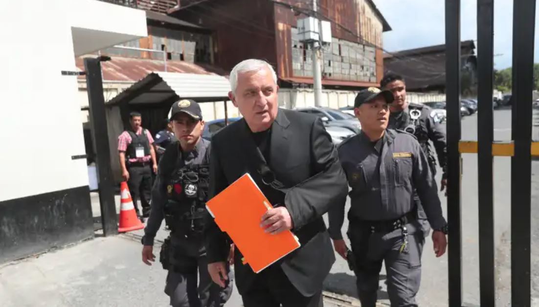 El expresidente Otto Pérez Molina ya fue condenado en el caso Cooptación de Estado. (Foto: Hemeroteca PL)