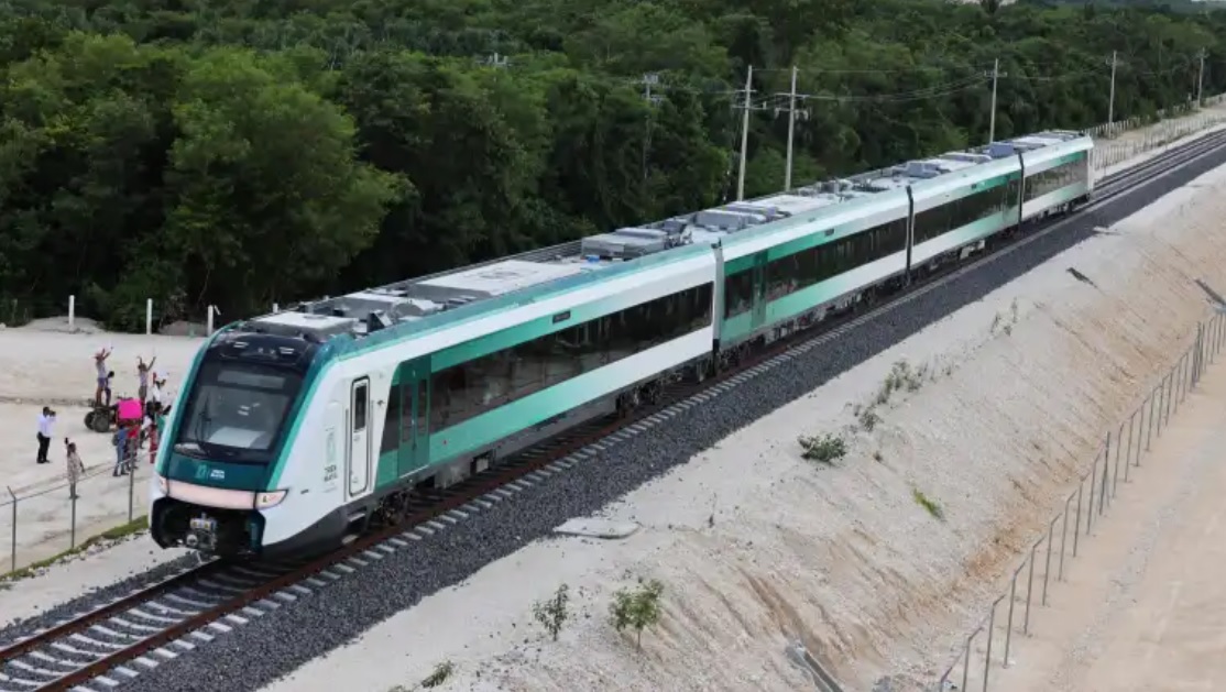 El Tren Maya busca ser inaugurado por las autoridades mexicanas en diciembre próximo.