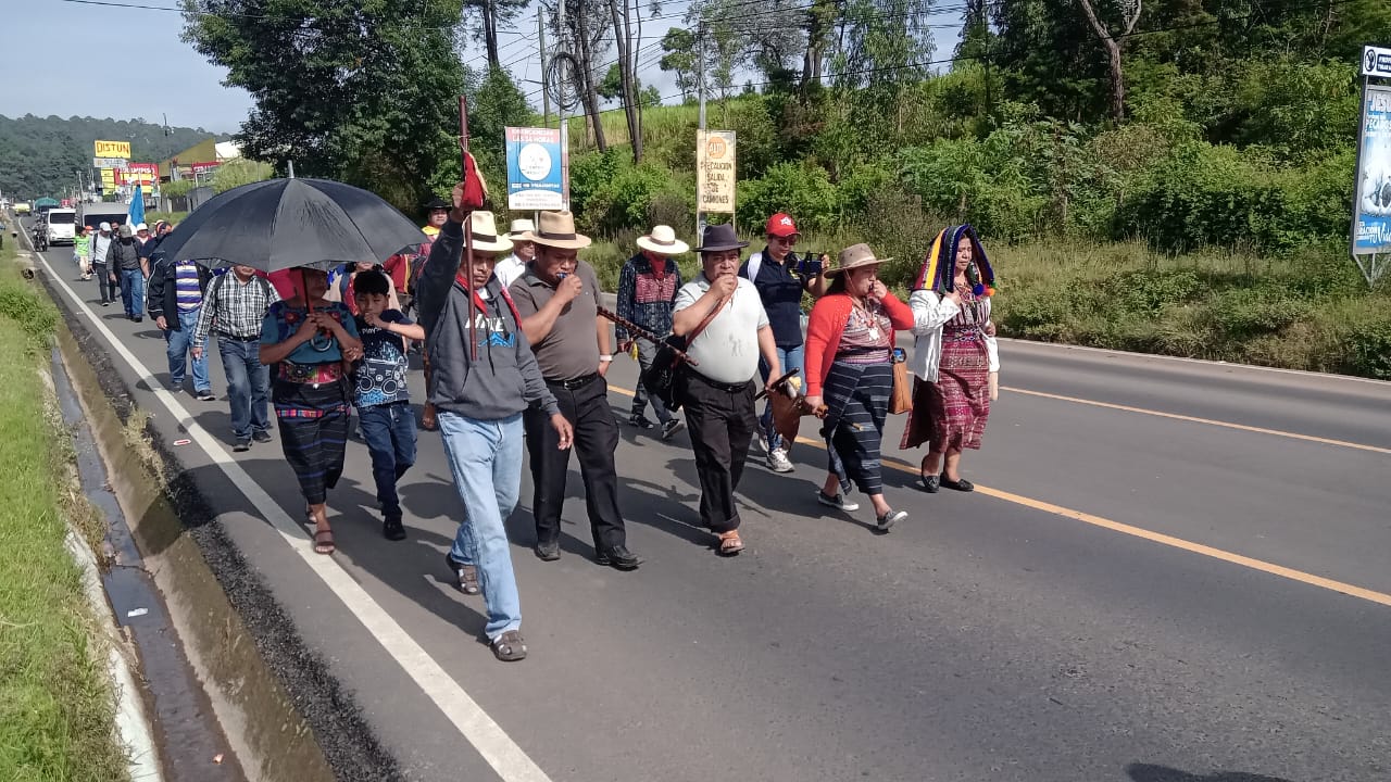 Fotos: Así transcurre el décimo día de bloqueos en el departamento de Guatemala este 11 de octubre de 2023'