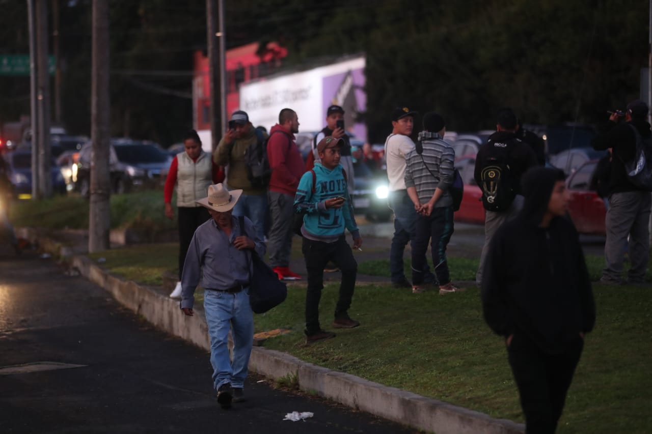 Fotos: Así transcurre la jornada onceava de bloqueos en Guatemala en este 12 de octubre de 2023'