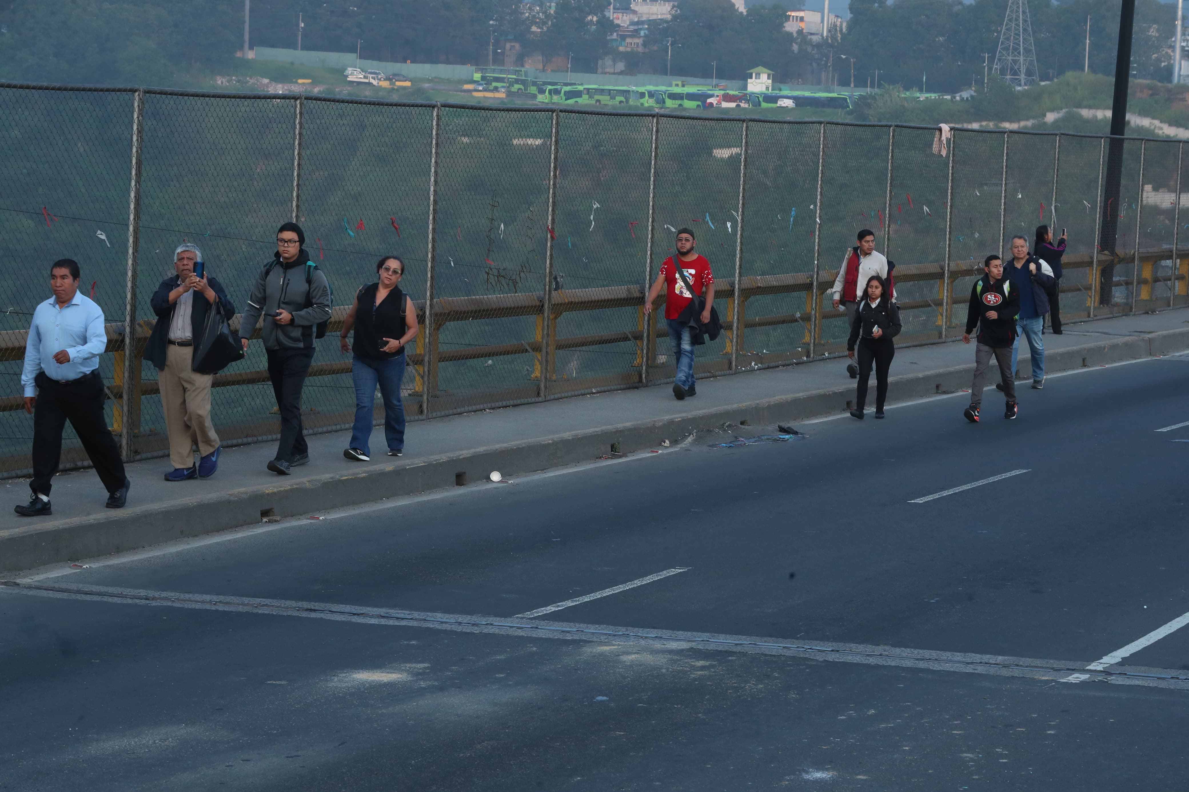Fotos: Así transcurre la jornada onceava de bloqueos en Guatemala en este 12 de octubre de 2023'