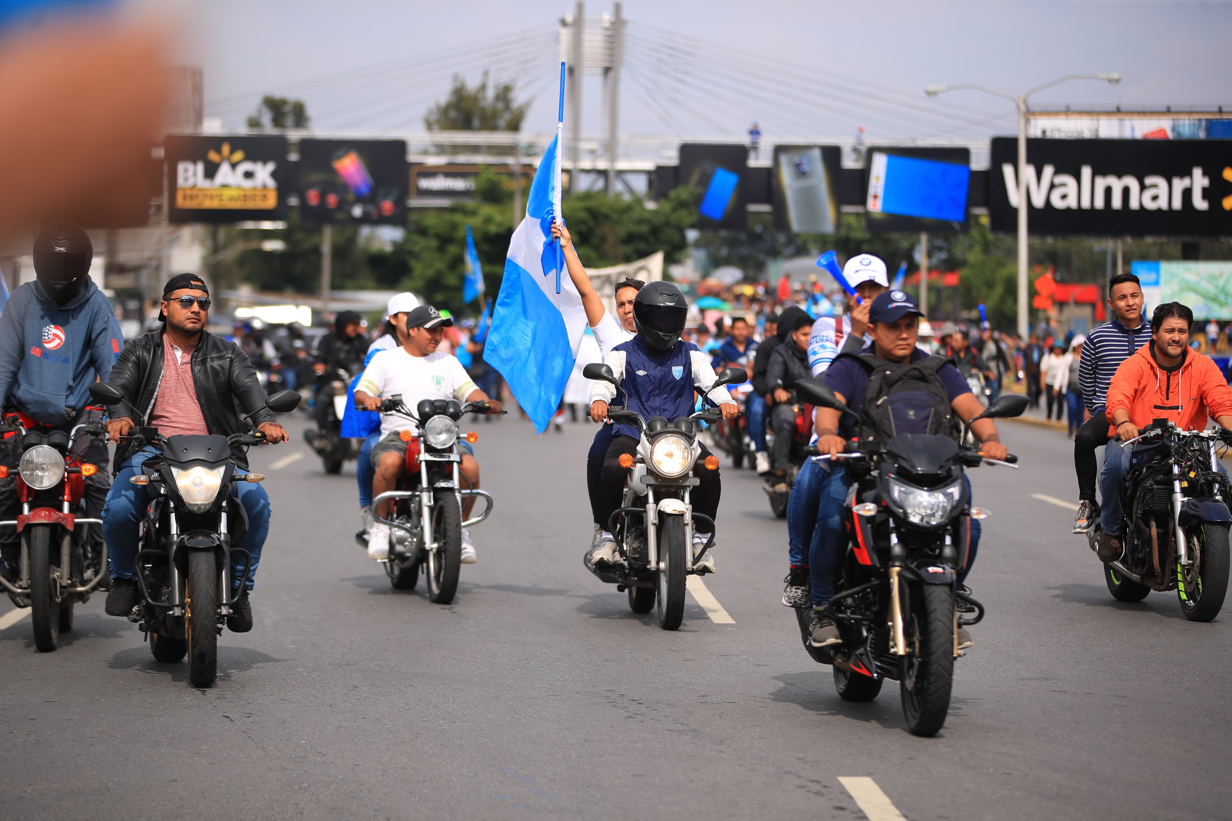 Fotos: Así transcurre la jornada onceava de bloqueos en Guatemala en este 12 de octubre de 2023'