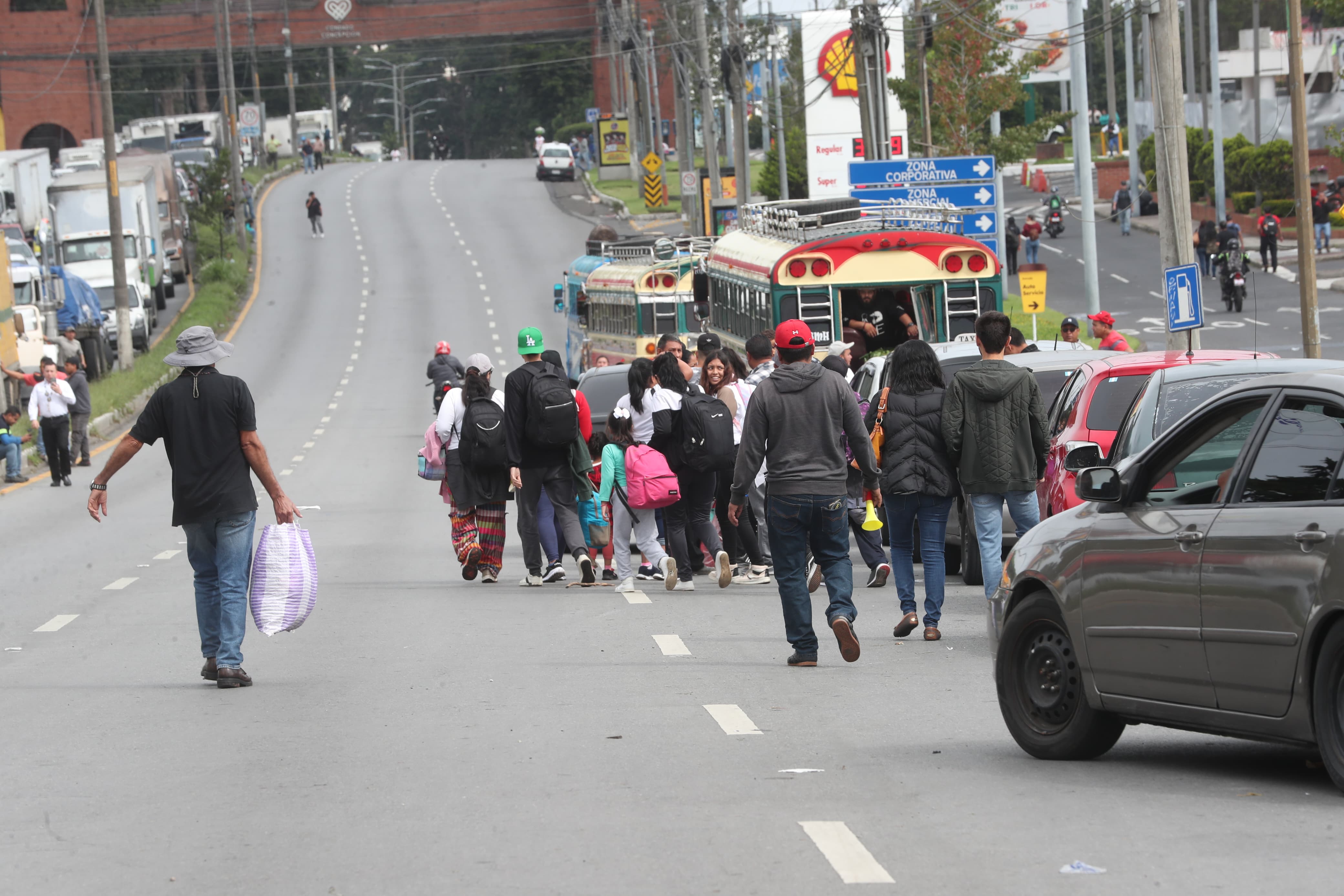 Fotos: Así transcurre la jornada onceava de bloqueos en Guatemala en este 12 de octubre de 2023