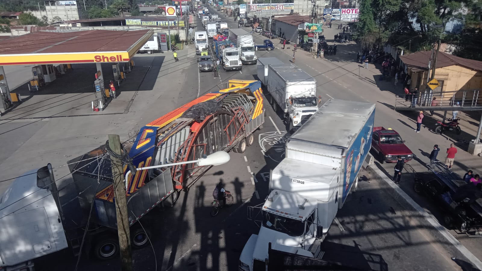 Fotos: Así transcurre el primer día sin la mayoría de los bloqueos en la ciudad de Guatemala en este 13 de octubre de 2023'