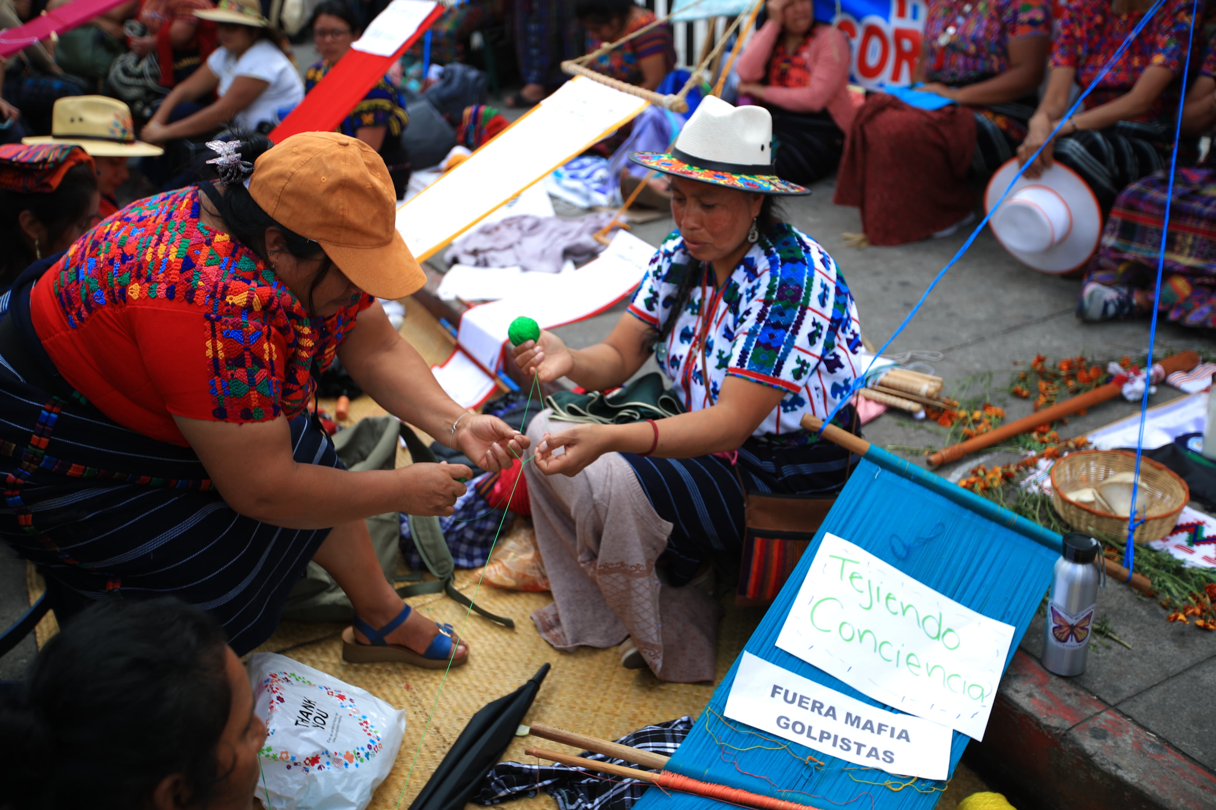 Fotos: Así transcurren las manifestaciones por el día de la Revolución, en este 20 de octubre de 2023'