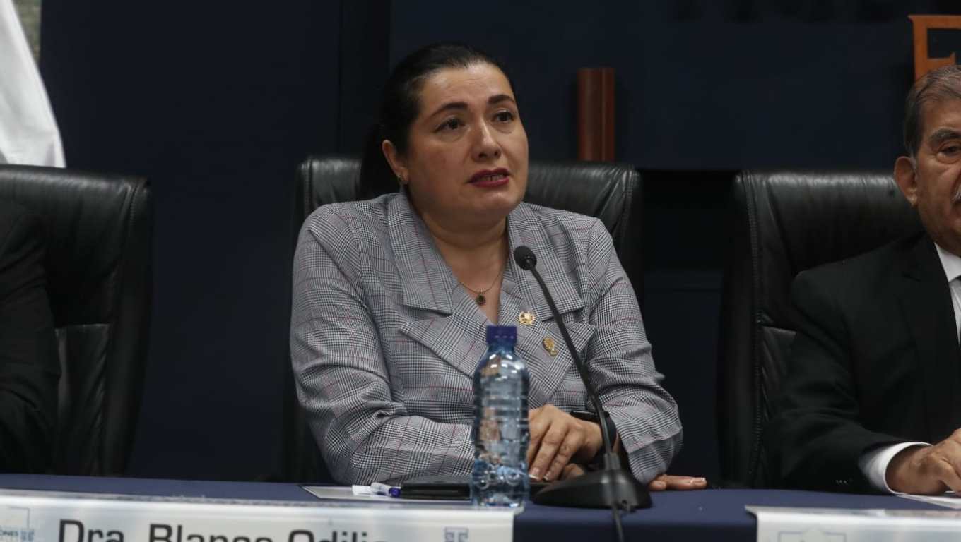 La magistrada Blanca Alfaro será la cuarta presidenta de la actual magistratura del TSE. Fotografía: Prensa Libre (Juan Diego González). 