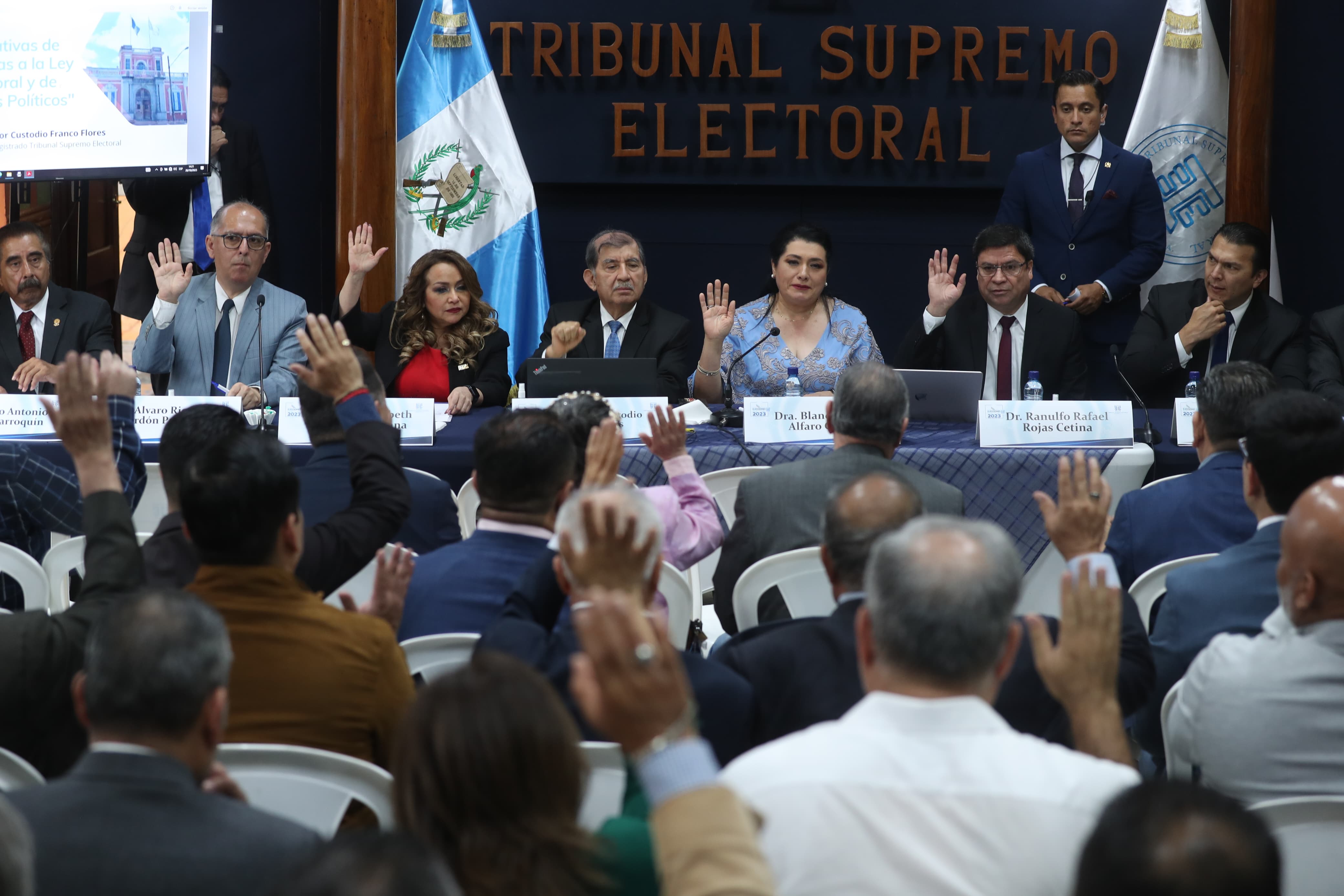 La magistrada Blanca Alfaro es la presidenta del TSE desde el 26 de octubre. Fotografía: Prensa Libre. 