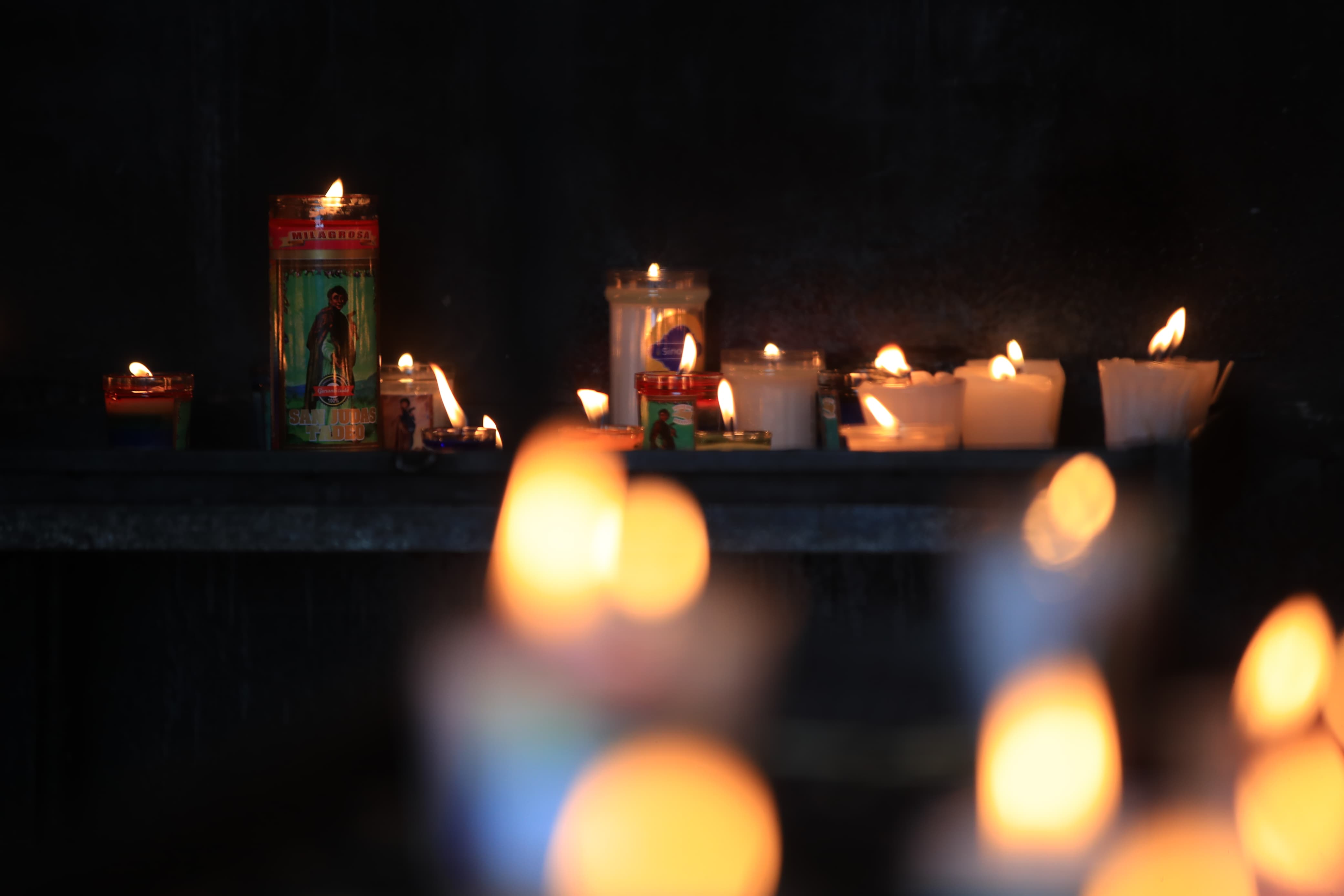 En imágenes: San Judas Tadeo cientos de personas llegan a visitar al santo de las causas perdidas'