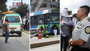 Las manifestaciones y bloqueos continúan por quinto día consecutivo en el país. (Foto Prensa Libre: Carlos Hernández Ovalle y María José Bonilla)