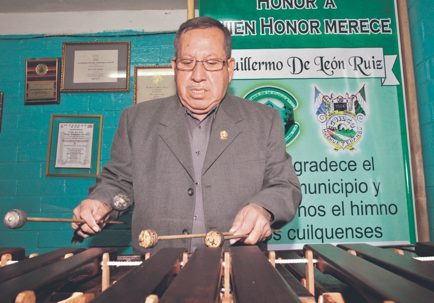 Guillermo De León Ruiz falleció el 7 de octubre de 2023. 
 (Foto Prensa Libre: Keneth Cruz)
