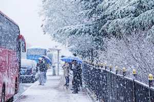 China vive un fuerte invierno, que podría ser una de las causas del aumento de las enfermedades respiratorias.