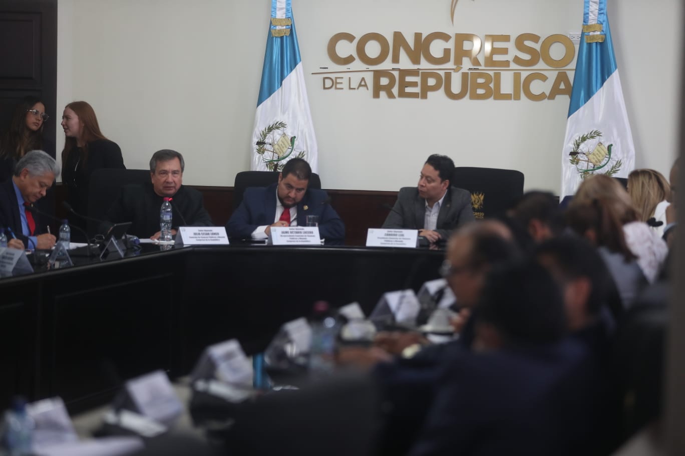 La Comisión de Finanzas Públicas y Moneda del Congreso de la República emitió dictamen favorable con enmiendas incorporadas al proyecto de presupuesto el pasado 23 de octubre. (Foto Prensa Libre: Juan Diego González)