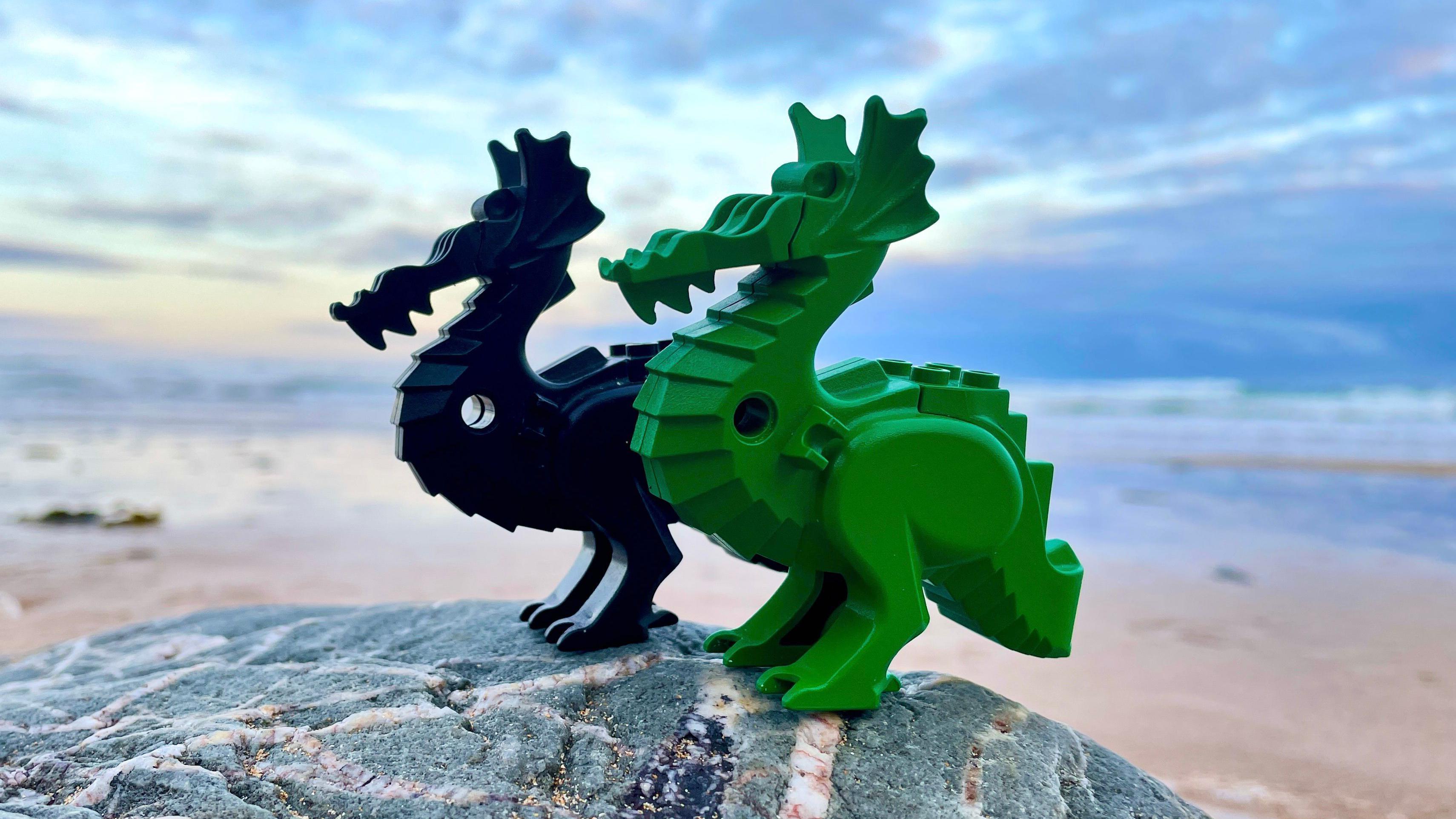 Los dragones verdes son unas de las piezas más raras de todas las que han  aparecido en las playas de Cornualles.
Tracy Williams