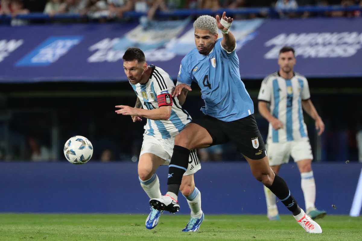 Messi y Argentina perdieron el invicto.