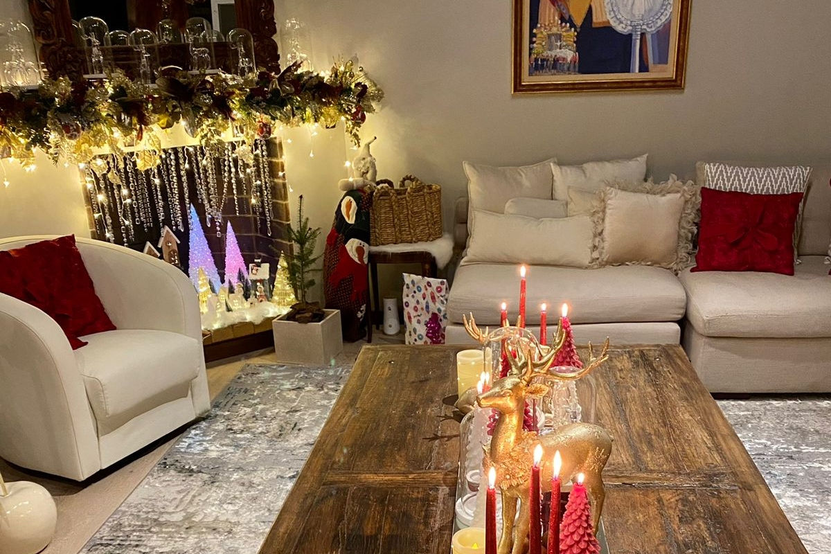 La calidez de la época transforma los espacios y ofrece la oportunidad de hacerlos más acogedores.   (Foto Prensa Libre: cortesía Rebeca Lemus/diseñadora floral)