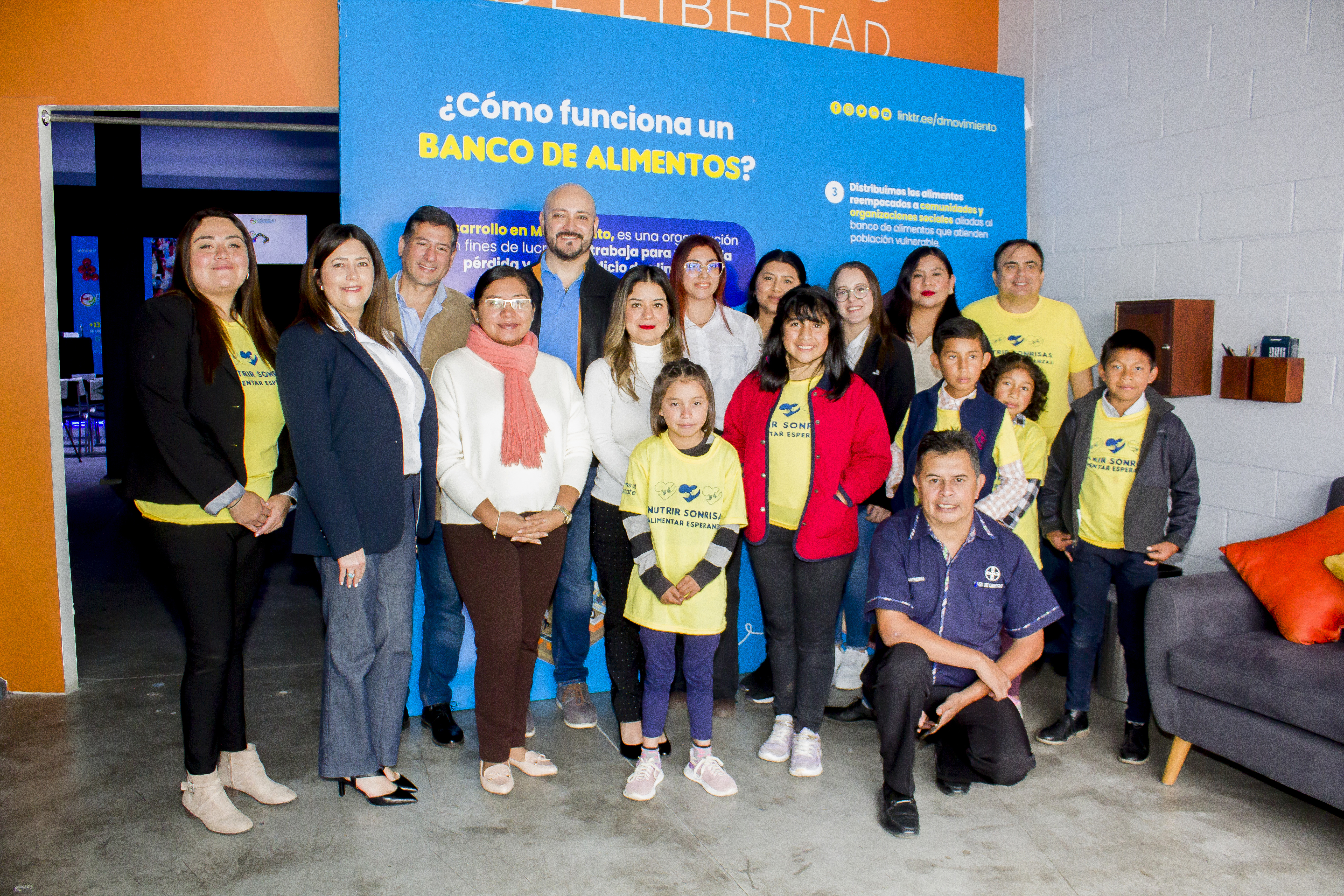 Unidos motivan al espíritu solidario a favor de la niñez