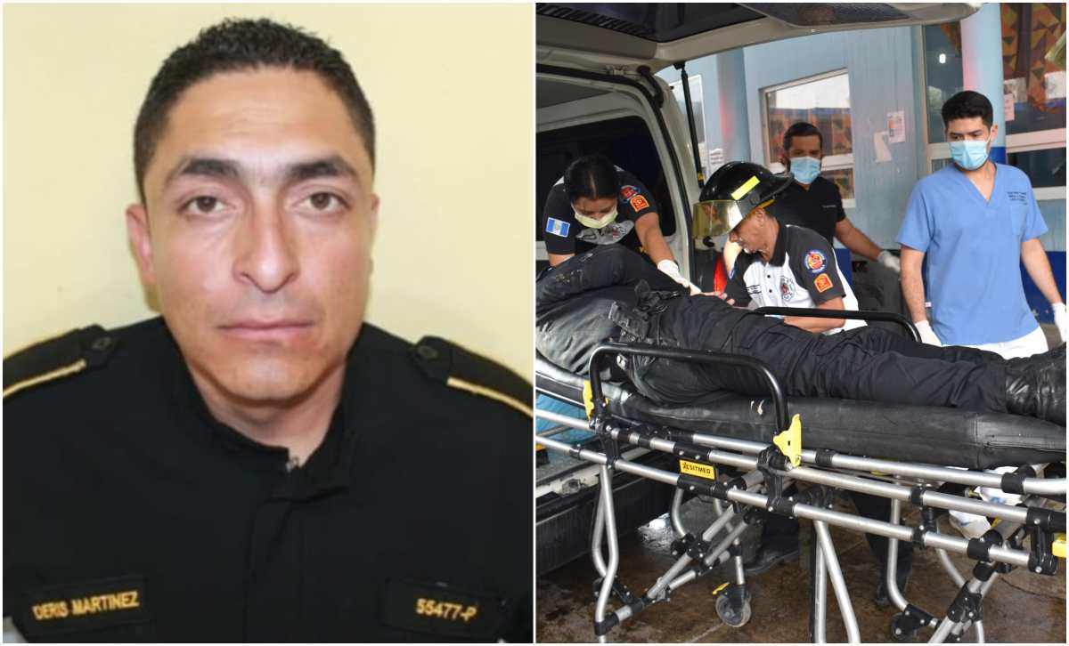 Asesinato de inspector en Gualán: PNC confirma la muerte del agente que luchaba por su vida desde hace una semana en un hospital militar