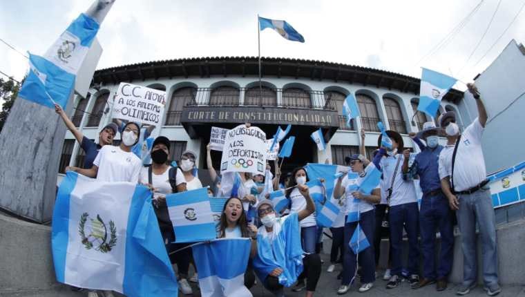 Atletas olímpicos guatemaltecos han seguido de cerca las actuaciones legales sobre la suspensión que impuso el Comité Olímpico Internacional desde el 15 de octubre de 2022. (Foto Prensa Libre: Hemeroteca PL).
