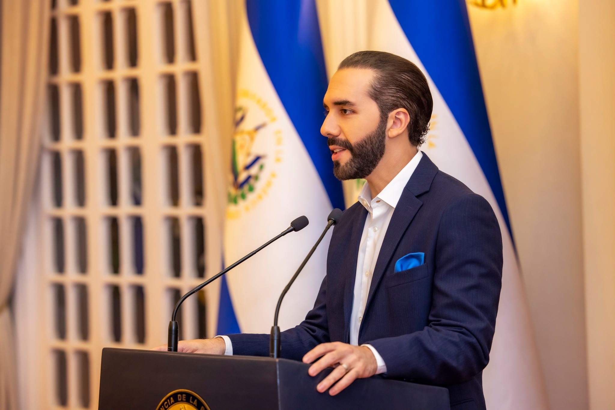 El presidente Nayib Bukele busca un segundo mandato en El Salvador. (Foto Prensa Libre: Facebook Nayib Bukele)