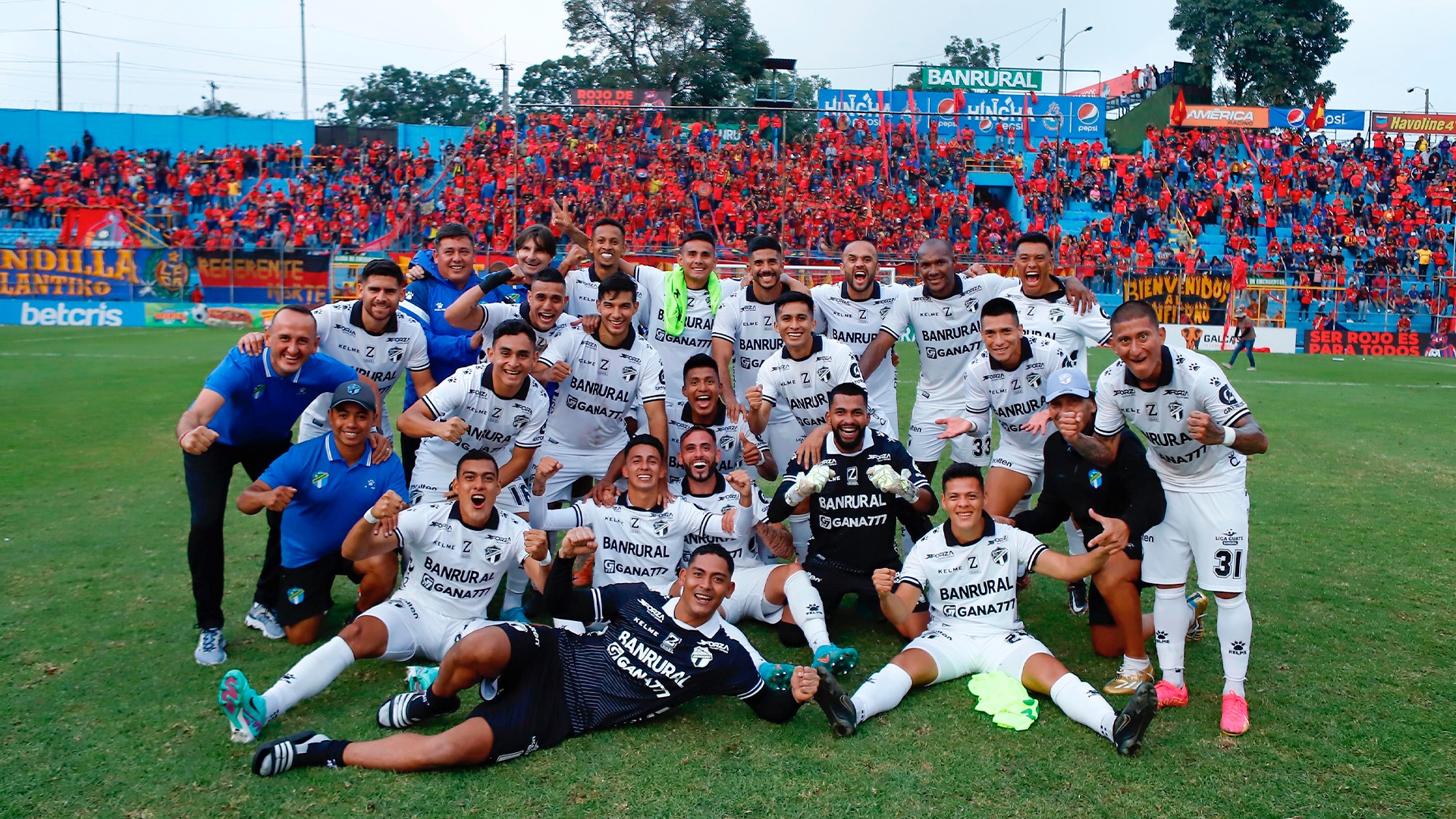 Cremas jugarán en el Estadio Carlos Salazar Hijo. Foto Prensa Libre (Comunicaciones FC)