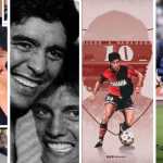 Algunas de las imágenes que fueron compartidas en redes sociales por parte de los equipos y los familiares de Diego Maradona. (Foto Prensa Libre: Capturas)
