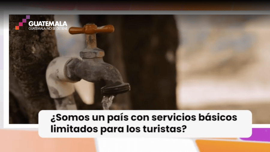 El serivicio de agua potable en ciudades como Antigua Guatemala, no es el mejor y más adecuado para los turistas. (Foto Prensa Libre: Captura de Pantalla)
