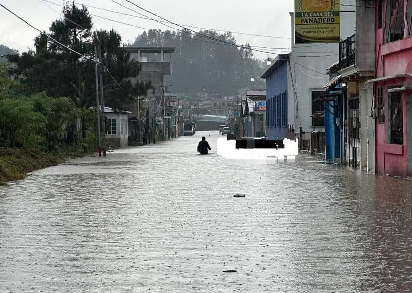 Inundaciones y viviendas afectadas por lluvias