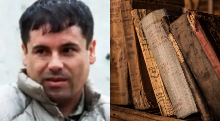 "El Chapo" Guzmán estaba leyendo un libro meses antes de su última captura.