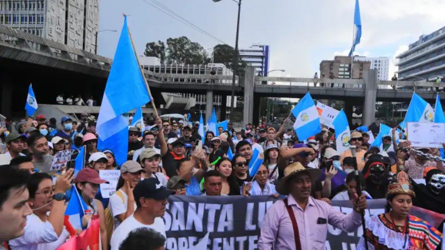 MANIFESTACIONES EN GUATEMALA
