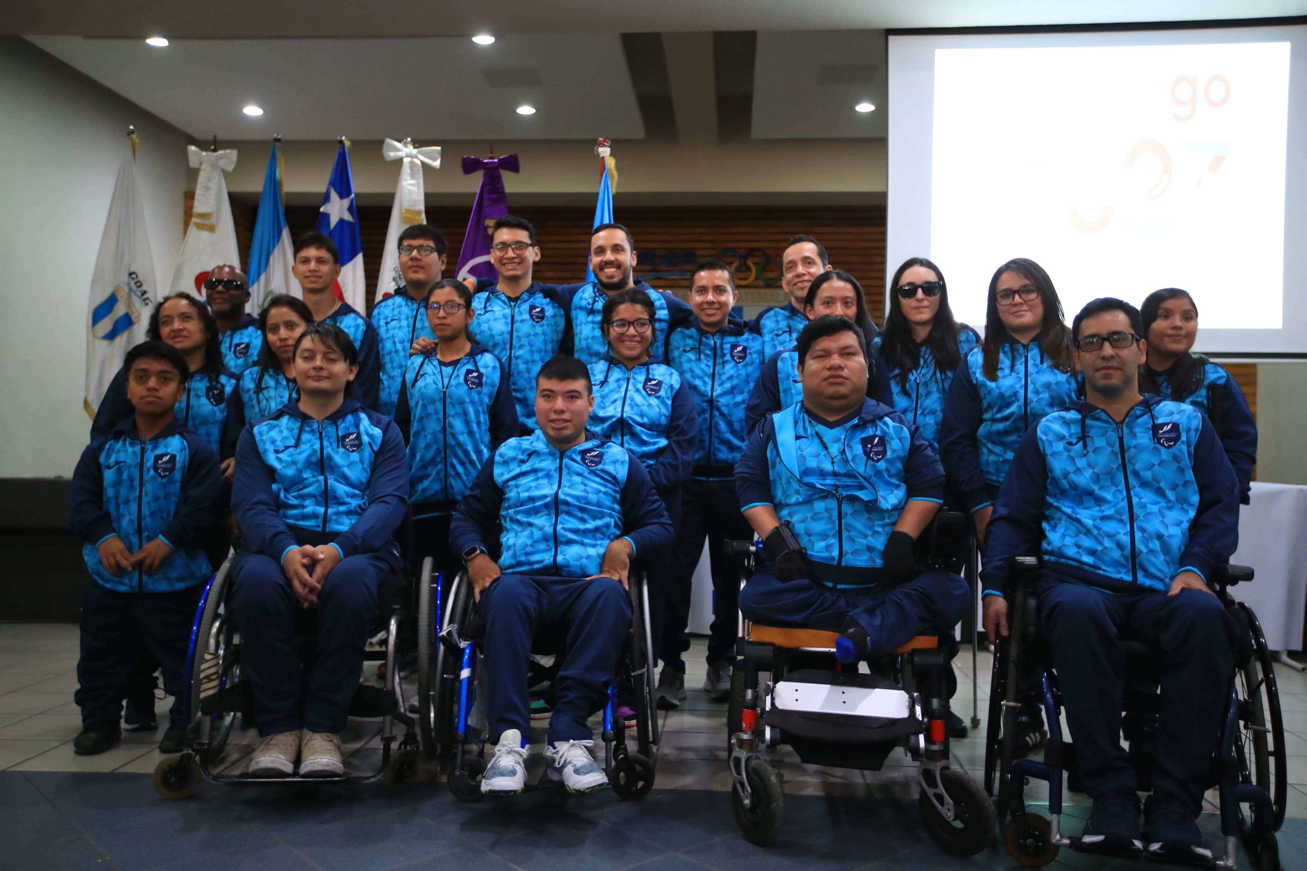 Presentan delegación: Estos son los 21 para atletas de Guatemala que enfrentan el reto parapanamericano en Santiago 2023