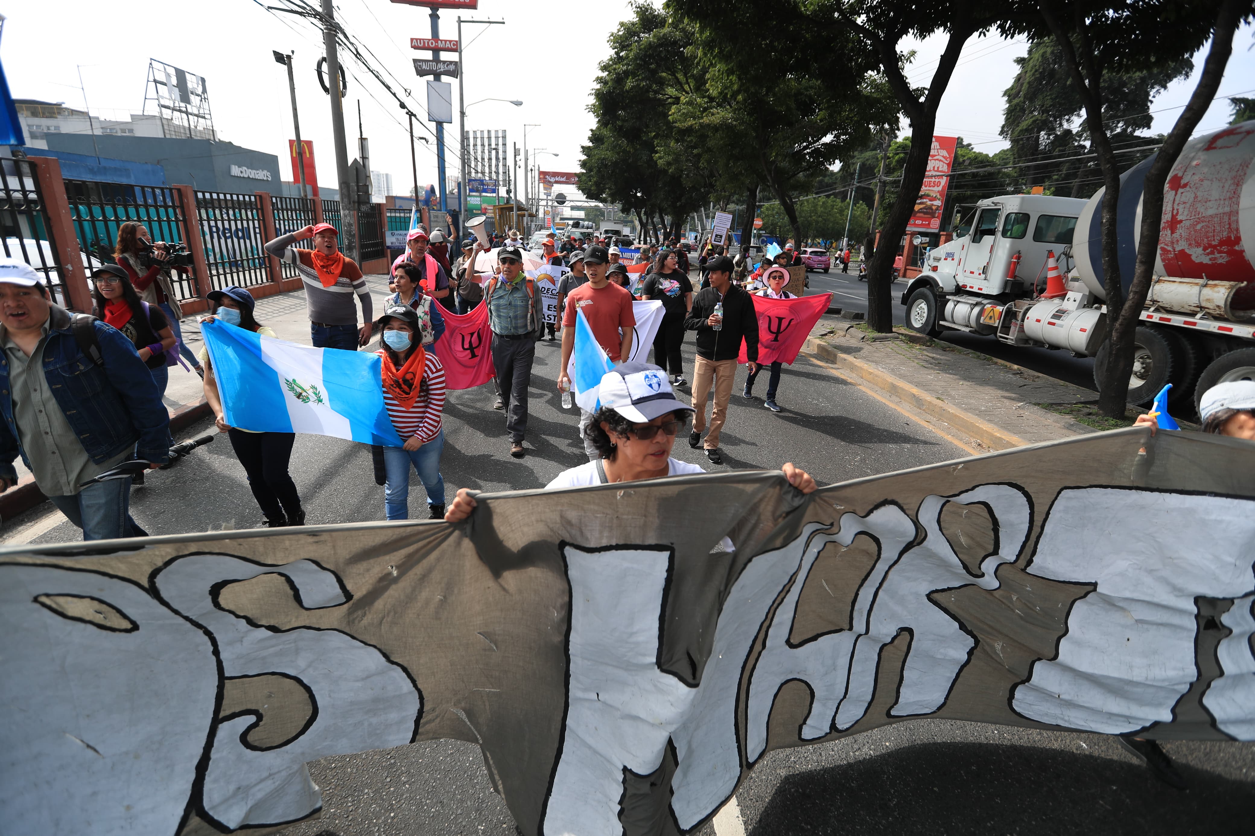 Manifestación pacífica