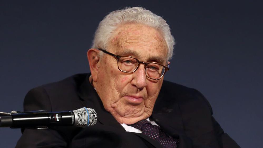 Henry Kissinger fue secretario de estado de EE.UU. durante el gobierno de Richard Nixon y de Gerald Ford. GETTY IMAGES