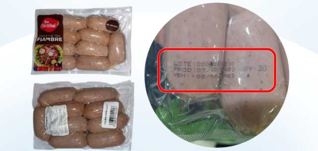 Los embutidos fueron retirados del mercado el 31 de octubre.