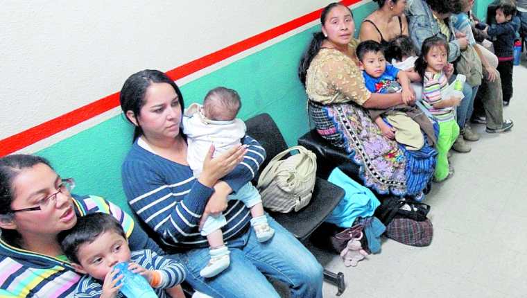 Los casos del virus respiratorio sincicial se han incrementado entre la poblaciÃ³n infantil. (Foto Prensa Libre: Hemeroteca PL)