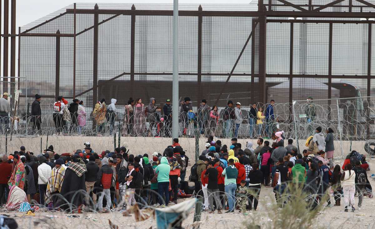 Durante diciembre, aumentó la cantidad de migrantes que buscan llegar hacia Estados Unidos. (Foto Prensa Libre: EFE)
